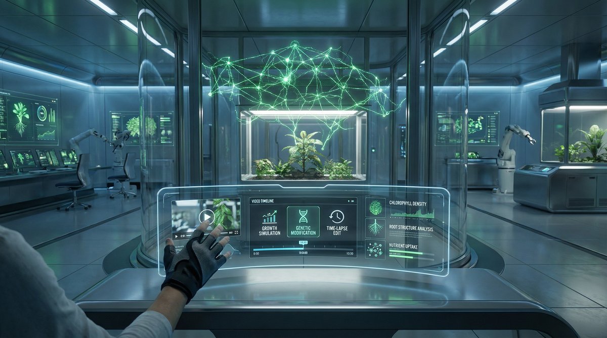 黄色仓库AI植物视频功能